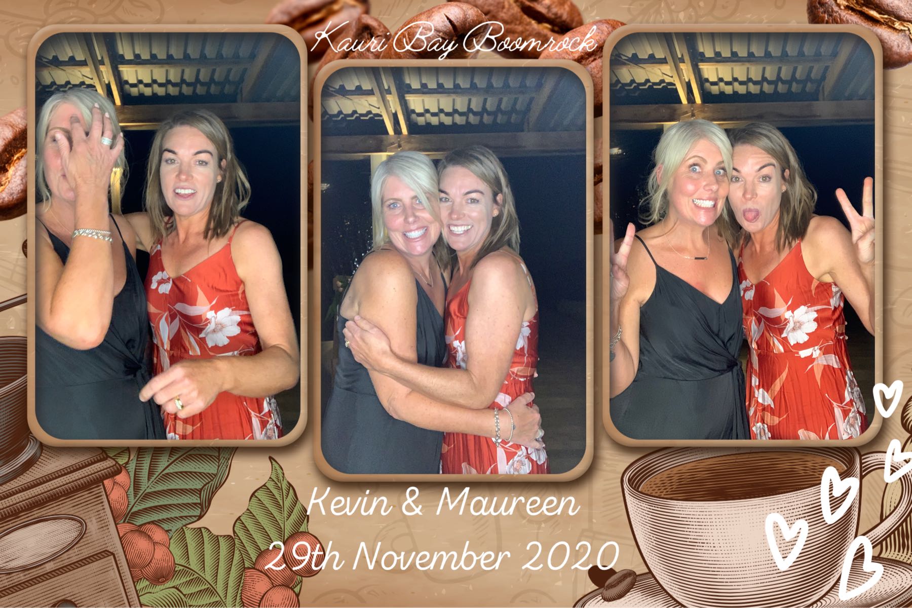 Maureen & Kevin's wedding | View more photos from the event at gallery.photobooth.co.nz/u/SelfieCentral/Maureen-Kevins-wedding